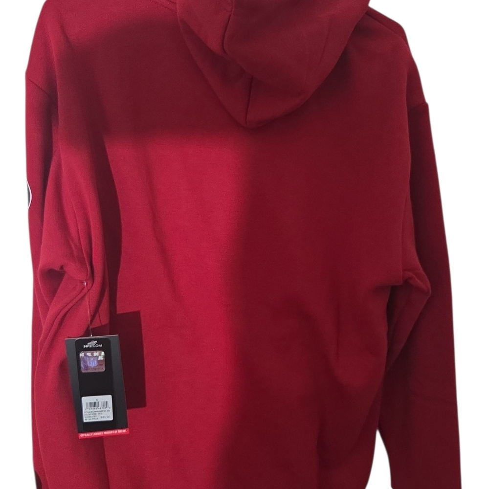 NFL San Francisco 49ers Red and Gold Hoodie Size M - Picture 4 of 5